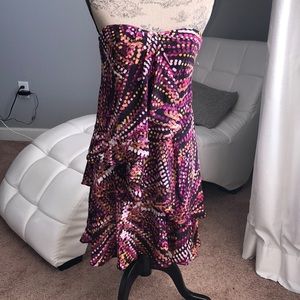 BCBGMaxAzria strapless dress